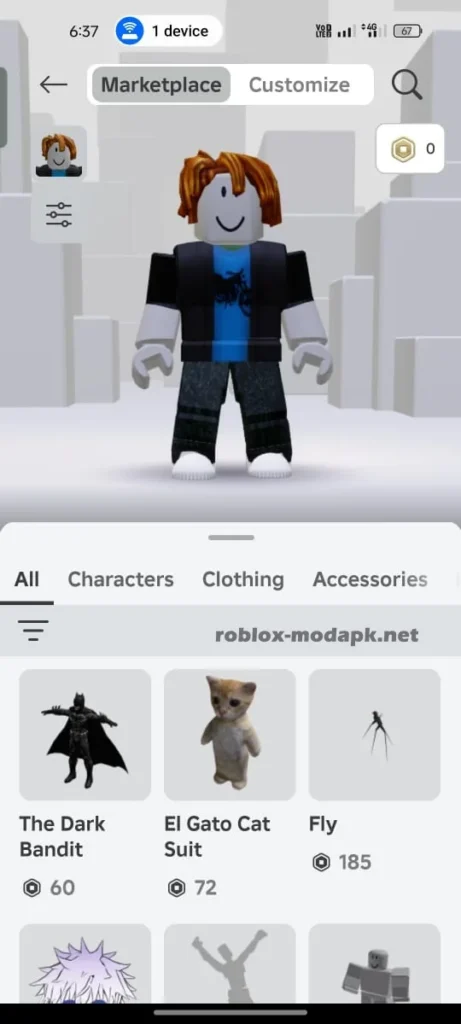 Roblox Mod APK Screenshot 5